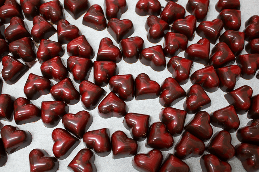 Raspberry Bonbon Making